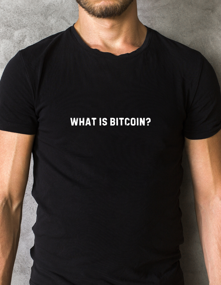 Bitcoin T-shirt  by BLC